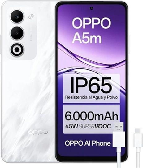Oppo A5m Dual SIM (8/256GB) Mist White