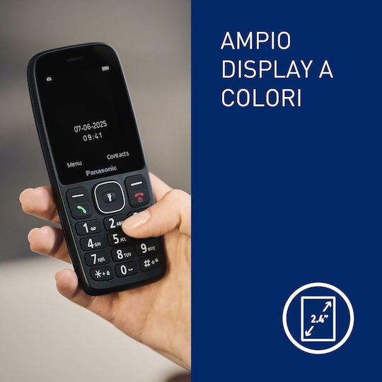 Panasonic KX-TF400EXB Dual-SIM Handy mit Tasten Schwarz