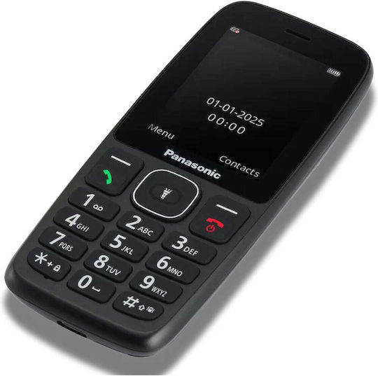 Panasonic KX-TF400EXB Dual-SIM Handy mit Tasten Schwarz