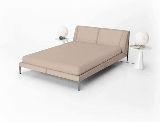Dilios Schutzmatratzenbezug und -schoner mit ausgestatteter Beigen 90x200cm