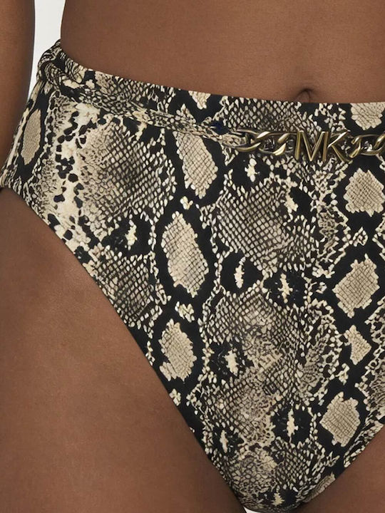 Bikini Slip Ψηλόμεσο Black Mlt
