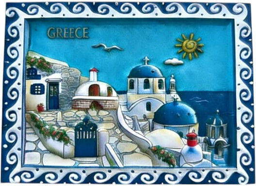 Tουριστικό Μαγνητάκι Souvenir Σετ 12pcs Greece 678514