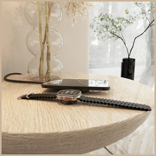 Zens Асен Безжичен Зарядно Qi2 15W Черен Pro 2