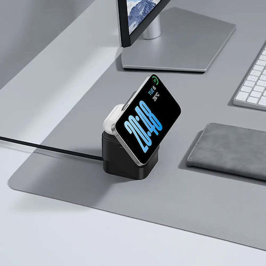 Baseus Φορτιστής Magsafe 15W Μαύρος (MagPro 3in1)