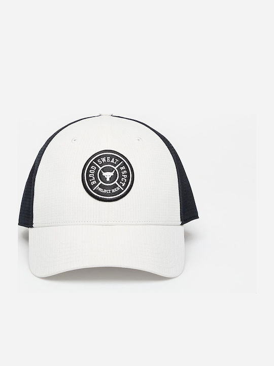 Under Armour Project Rock Trucker Cap Beige