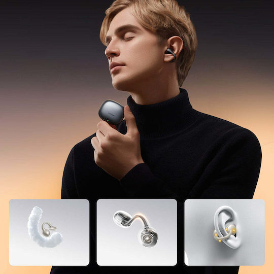Joyroom JR-OE3 In-ear Bluetooth Handsfree Ακουστικά με Αντοχή στον Ιδρώτα και Θήκη Φόρτισης Μαύρα
