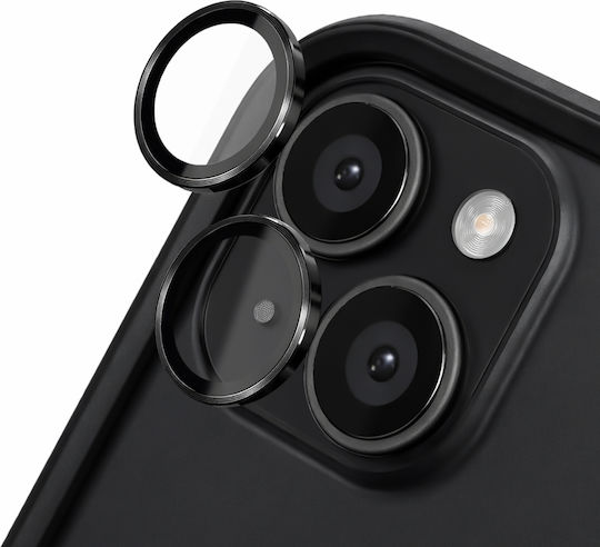 Rhinoshield 9h Resistant Camera Lens Protector Iphone 15 15 Plus Black