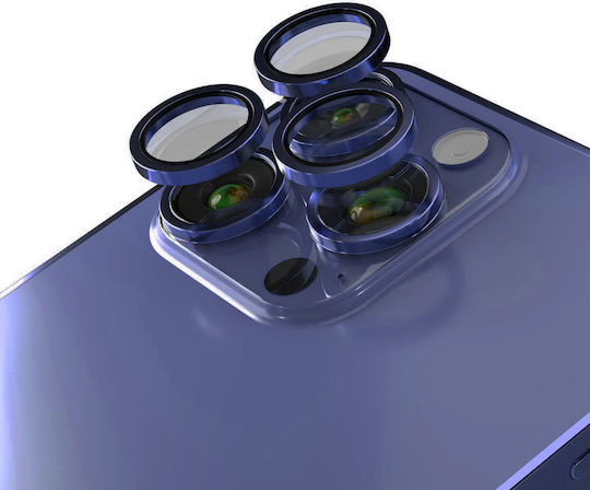 Apple Iphone 15 Pro 15 Pro Max Camera Glass Ring Deep Blue