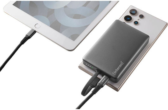 Intenso MC10000 MagSafe Външна Батерия 10000mAh 20W с USB-C Изходен Порт Power Delivery / PPS Черна