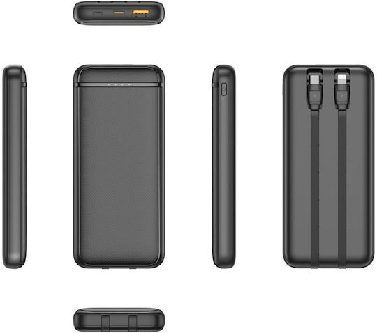 Denver PQCA-10320 Power Bank 10000mAh 20W Power Delivery Черен