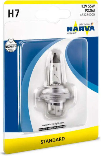 Scheinwerferbirne H7 12V Px26d 55W Narva