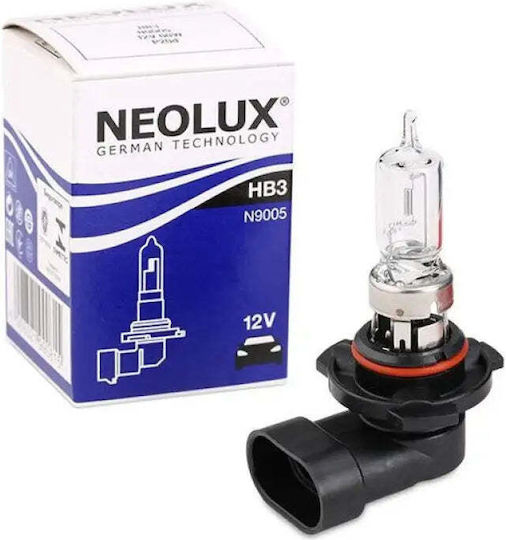 Neolux Lamps Car Standard HB3 Halogen 3200K Warm White 12V 60W 1pcs