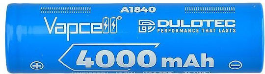 Vapcell Dulotec Battery 18650 4000mah 10a A1840