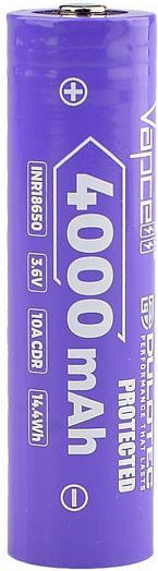 Vapcell Dulotec 18650 4000mah 10a Батерия B1840p С Повдигнат Плюс Защита