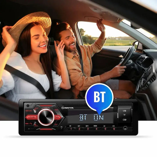 Manta Автомобилно Радио 1 DIN Bluetooth USB