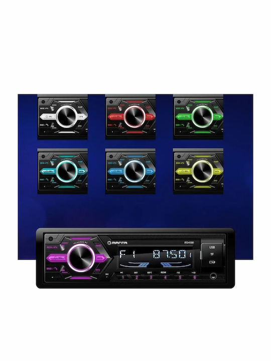 Manta Ηχοσύστημα Αυτοκινήτου 1DIN (Bluetooth/USB)