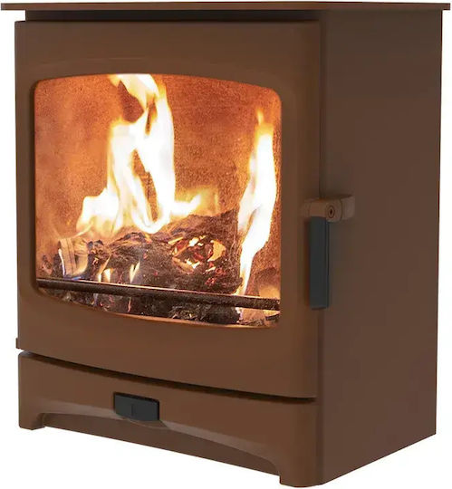 Charnwood Aire 7 Low Stand Steel Wood Stove 7kW Gray