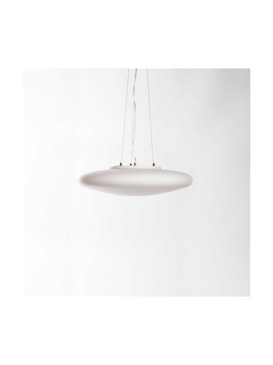 Ufo Deckenleuchte mit Lampenbirnensockel E27 42x42cm
