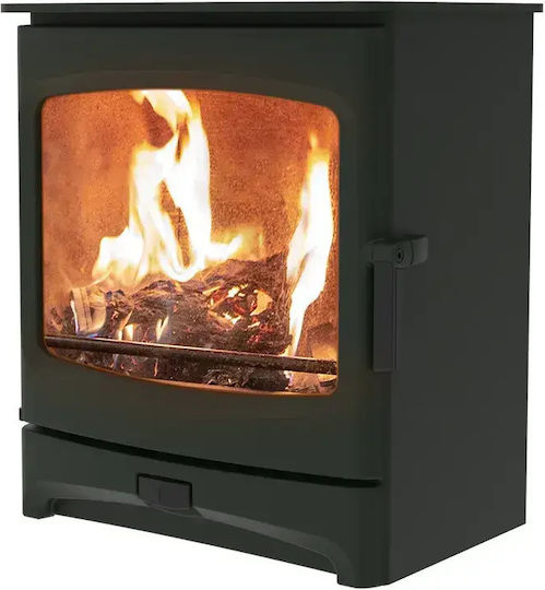 Charnwood Aire 7 Low Stand Steel Wood Stove 7kW Green