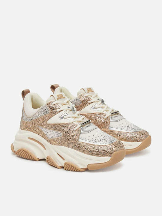 Steve Madden Privy Chunky Sneakers Silber Steve Madden Privy Chunky Sneakers Silber