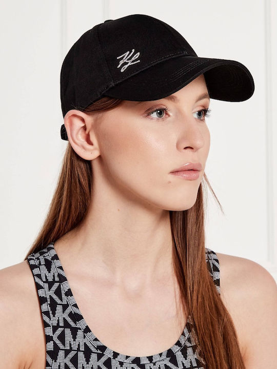 Шапка Джокей Karl Lagerfeld Черна A3w33015-999