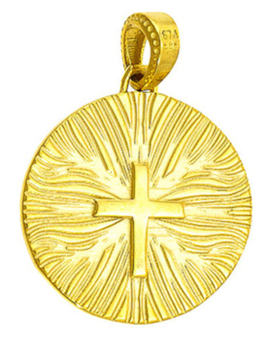 Kritsimis Pandantiv Talisman Constantin Din Aur 9 Carate