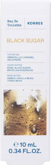 Korres Black Sugar Eau de Toilette 10ml