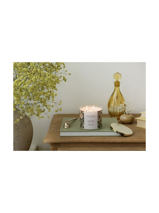 Laura Ashley – Kerzen – Kerze – Große Gefäß 400 g – Lotus & Orchidee – A2380