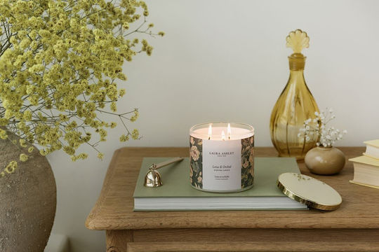 Laura Ashley – Lumânări – Lumânare – Borcan Mare 400 Gr – Lotus și Orhidee – A2380 Laura Ashley – Lumânări – Lumânare – Borcan Mare 400 Gr – Lotus și Orhidee – A2380