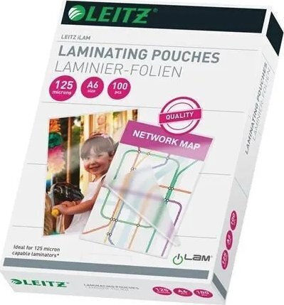 Leitz Leitz Eva A6 2x125 Micron Transparent 115 Mm 30 Mm 160 Mm 530 G 100 Pieces