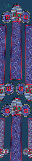 Emmanuelle Silk Bamileke Haargummis