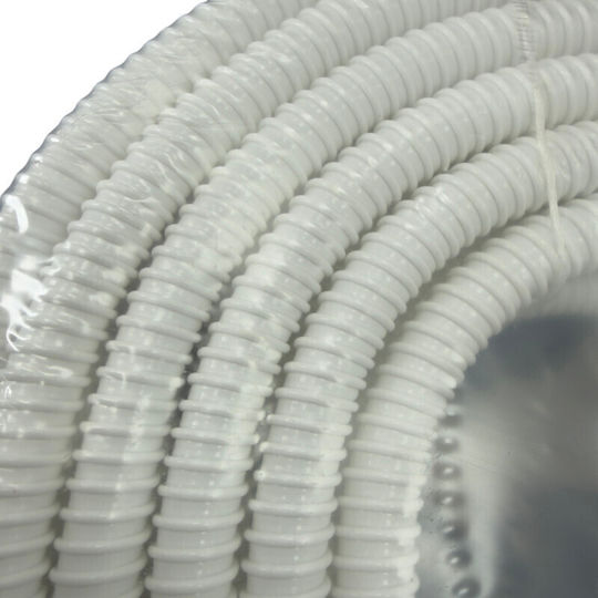 White Air Conditioning Drainage Pipe 16mm 25m