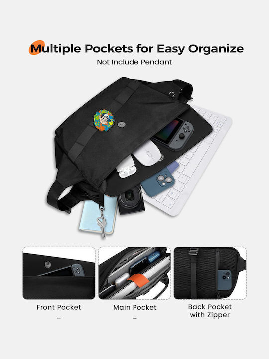 Men's Chest Bag Black