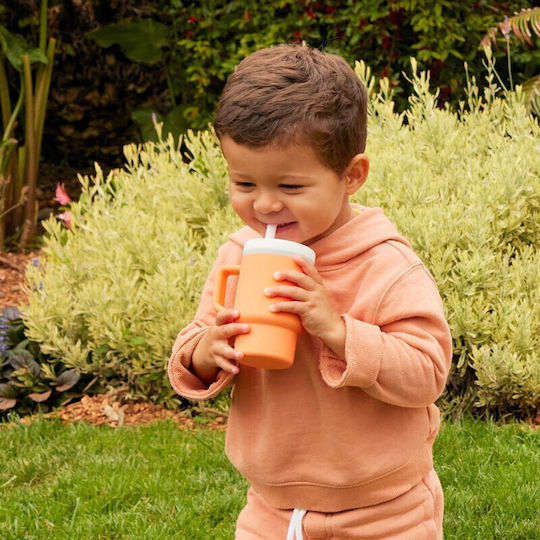 Infantino Toddler Cup with Handle and Straw Made of Silicone 260ml