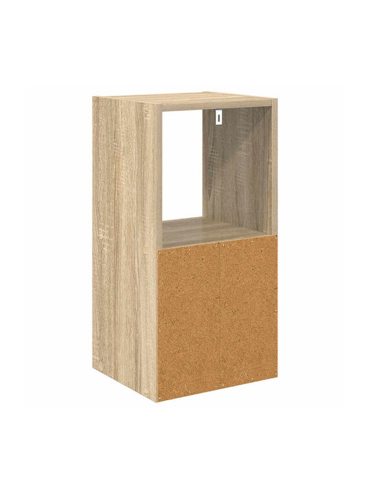 Nachttisch Holz Braun 30.5x27x59.5cm