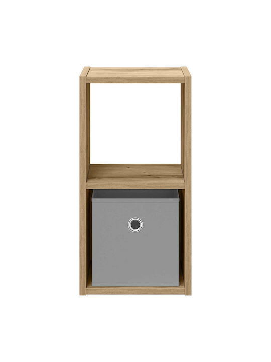Nachttische Holz Braun 2 Stück 25.5x22x49.5cm