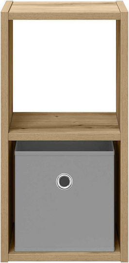 Wooden Brown Bedside Tables 2 Pieces 25.5x22x49.5cm