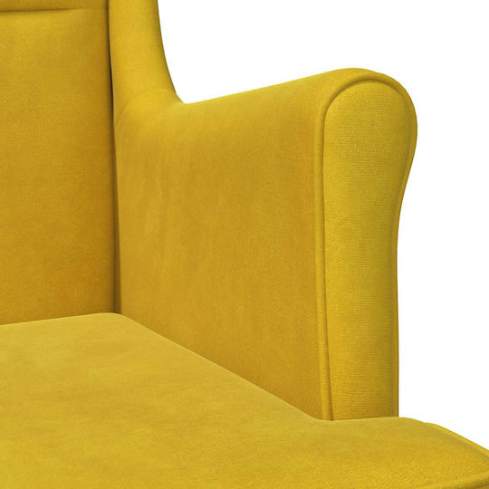 Πολυθρόνα 65x79x100cm Κίτρινο Πολυθρόνα 65x79x100cm Κίτρινο