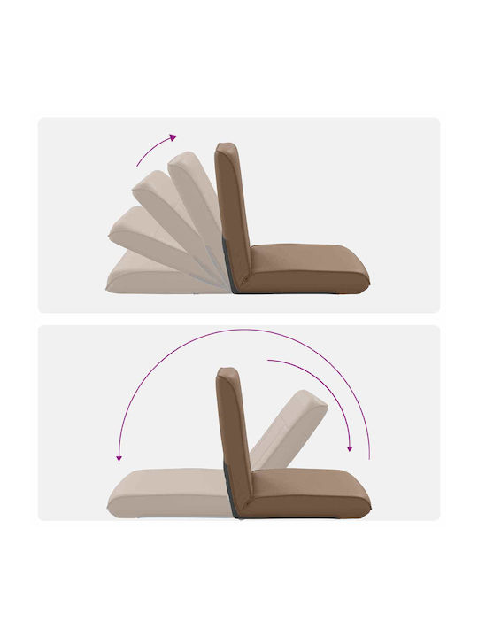 Armchair Cappuccino 50x73x60cm