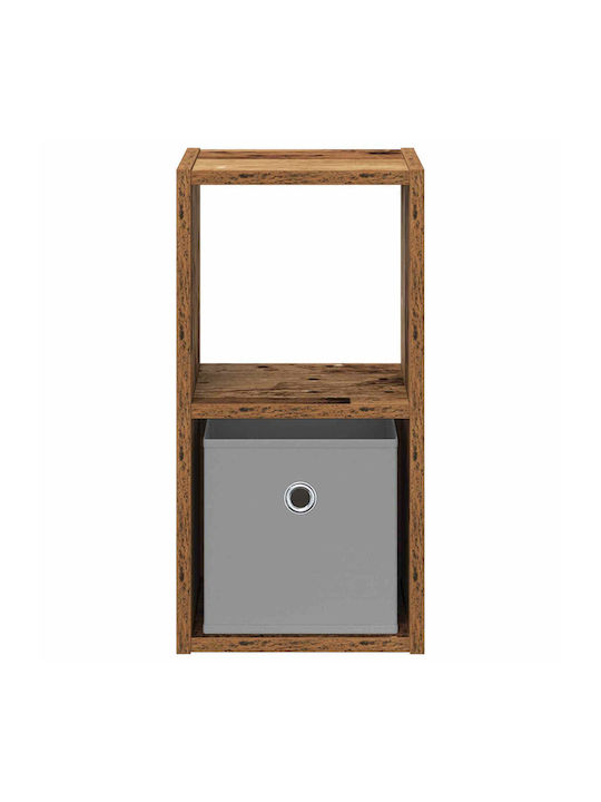 Wooden Brown Bedside Table 25.5x22x49.5cm