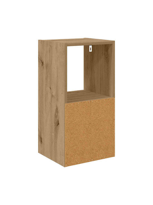 Nachttische Holz Braun 2Stücke 30.5x27x59.5cm