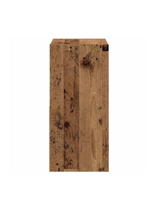 Nachttische Holz Braun 2 Stück 35x32x68.5cm