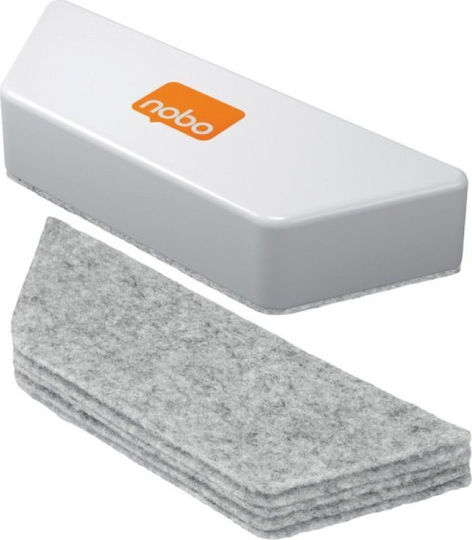 Nobo Nobo Sponge Boards Dry Erase Surfaces Magnetic Detachable Refill White