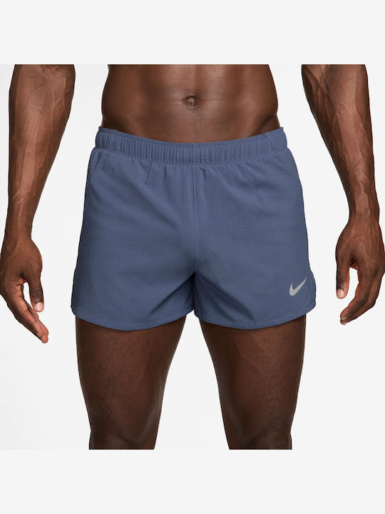 Fast Αθλητική Ανδρική Βερμούδα Dri-Fit Μπλε