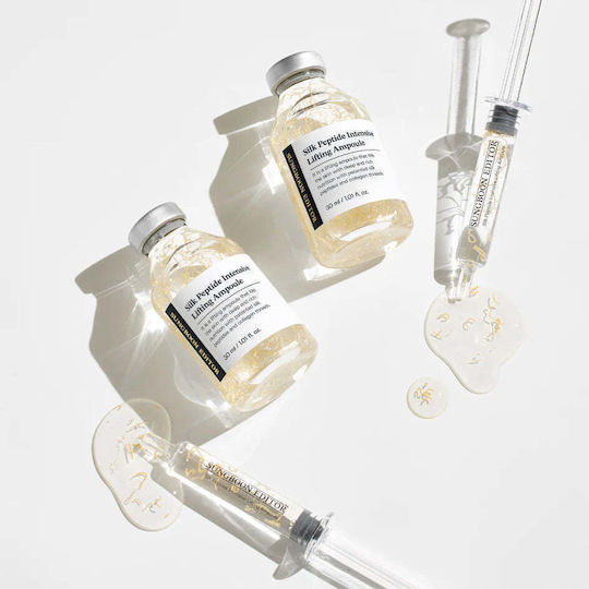 Sungboon Editor Silk Peptide Intensive Lifting Ampoule Αντιγηραντικό Serum Προσώπου με Πεπτίδια για Lifting & Σύσφιξη 35ml