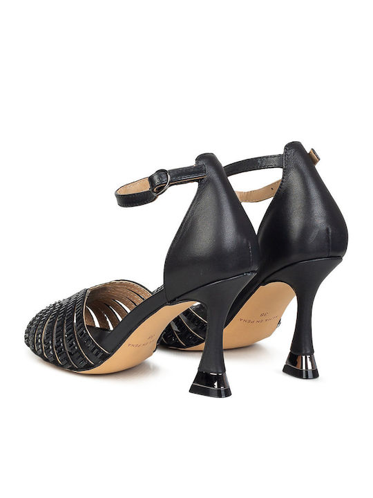Damen Sandalen Schwarze