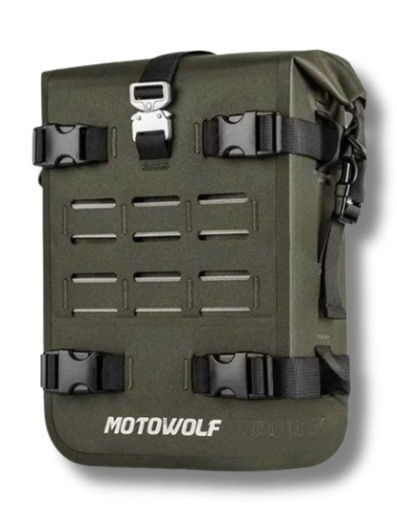 Motowolf MDL0715B Τσαντάκι για Κάγκελα Προστασίας Μοτοσυκλέτας 8lt Πράσινο