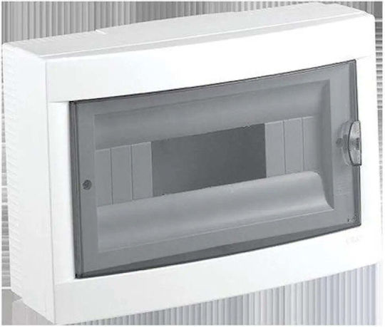 Apartment Panel Surface Mount 12 Modules Viko By Panasonic Transparent Door