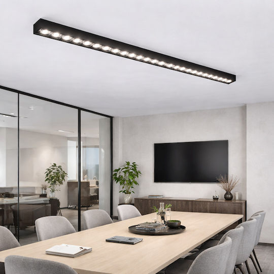 Alista Home LED Iluminare Liniară Comercială Plafon 48W Alb Natural M6.5xA3.5xÎ120cm