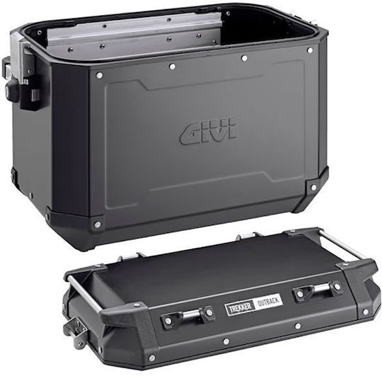 Givi Βαλίτσα Πλαϊνή Αριστερή 48 Λίτρα Obkev48bl Trekker Monokey Χωρίς Κλειδί + Πιάστρα